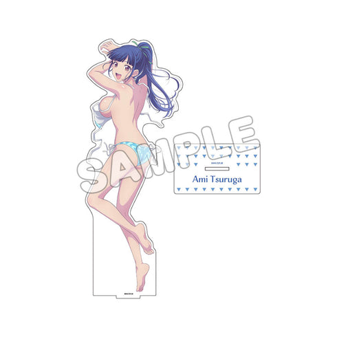 『女神のカフェテラス』描き下ろしアクリルフィギュアL 鶴河秋水(水着)